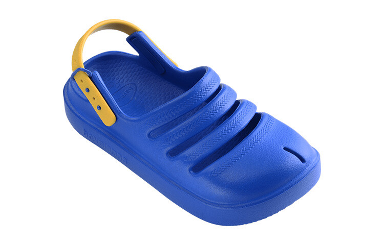 Сандалии детские Clog Kids Yellow Havaianas, синий — фото 3