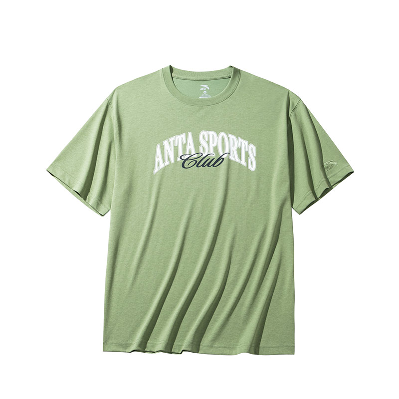 

Футболка Life Collection мужская серый гороховый зеленый ANTA, зеленый