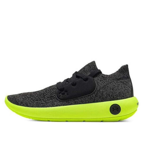 

Кроссовки recover lce 'black green' Under Armour, черный