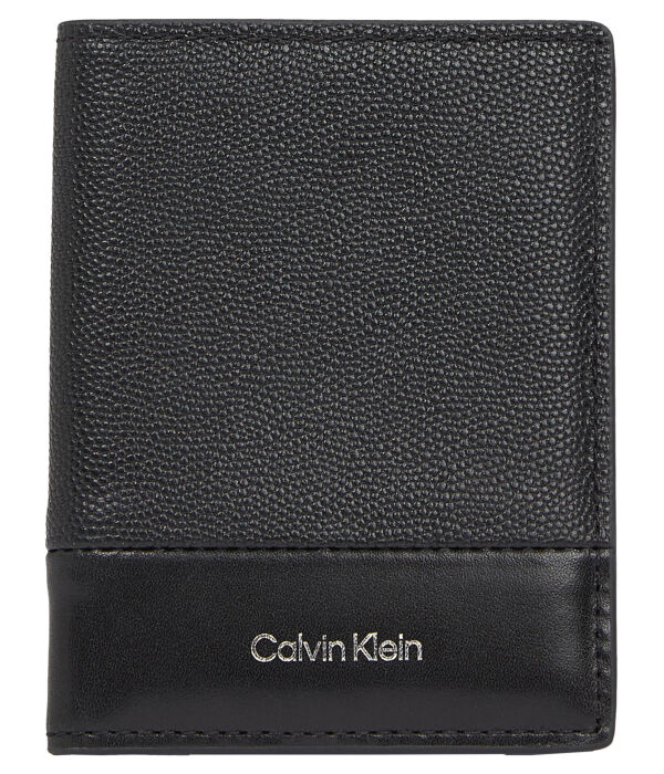 

Кошелек мужской Calvin Klein кожаный, черный
