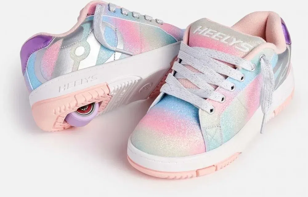 Кроссовки низкие с колесиками Heelys, мультиколор — фото 2