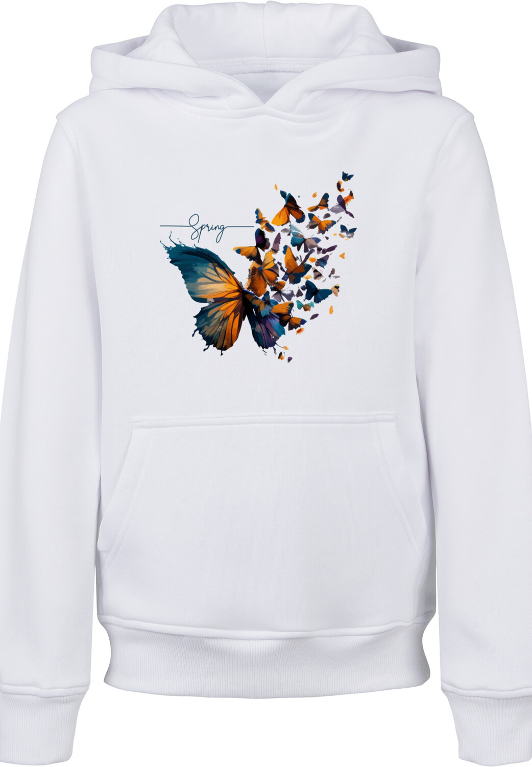 

Пуловер F4NT4STIC Hoodie Schmetterling Frühling, белый