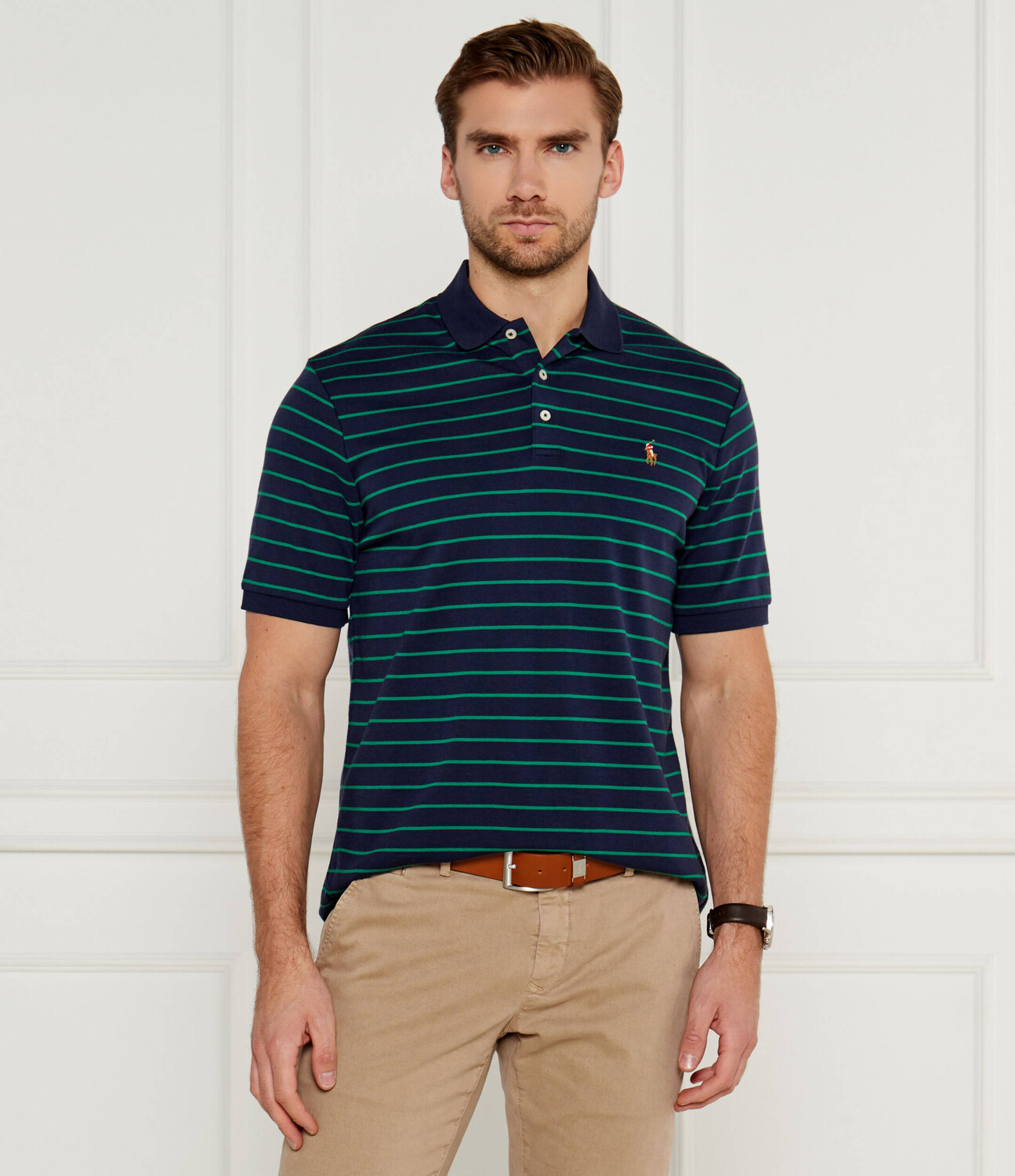 

Поло POLO RALPH LAUREN Classic fit, темно-синий