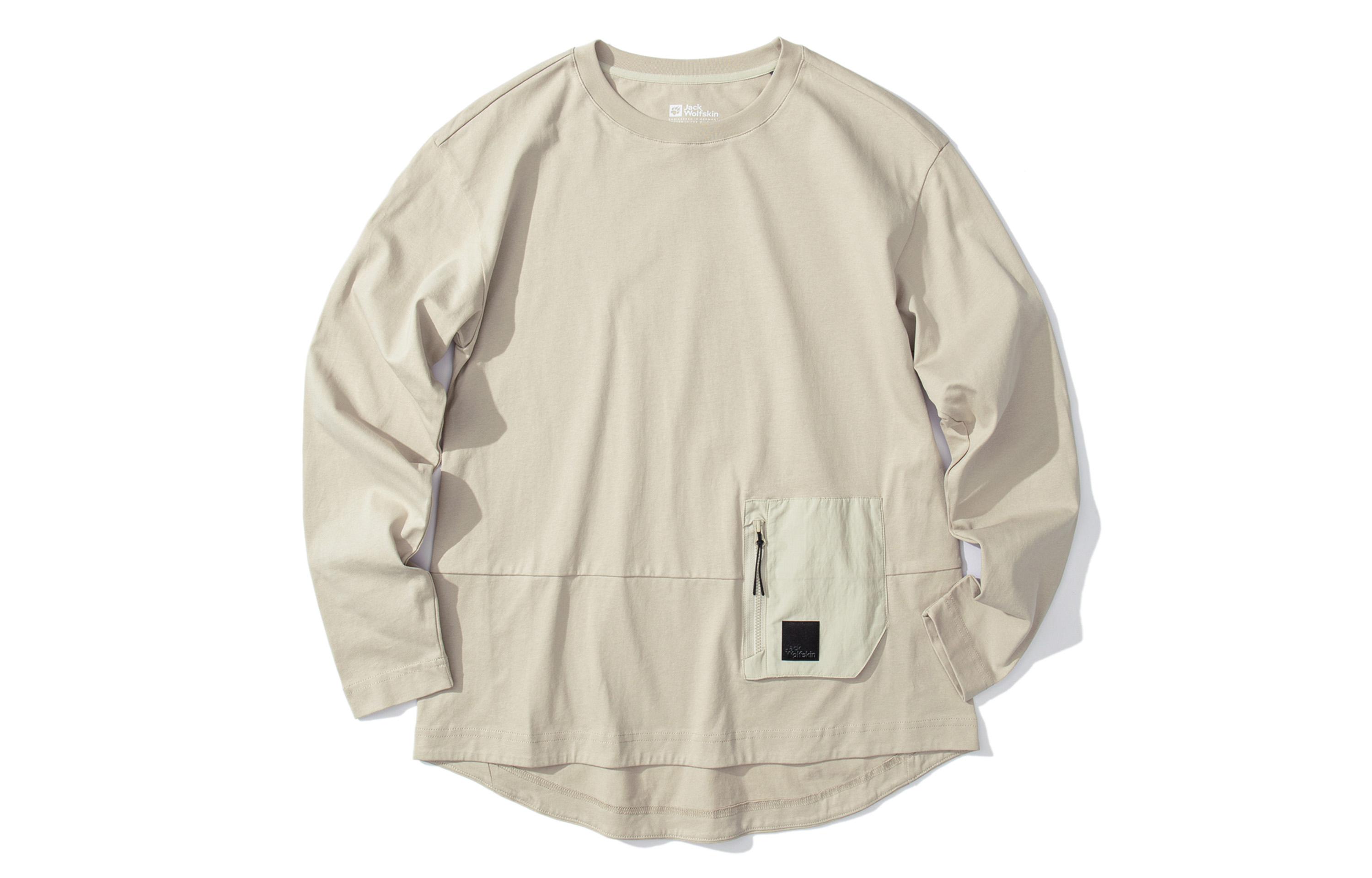 

Футболка женская JACK WOLFSKIN, Dusty Gray 6260