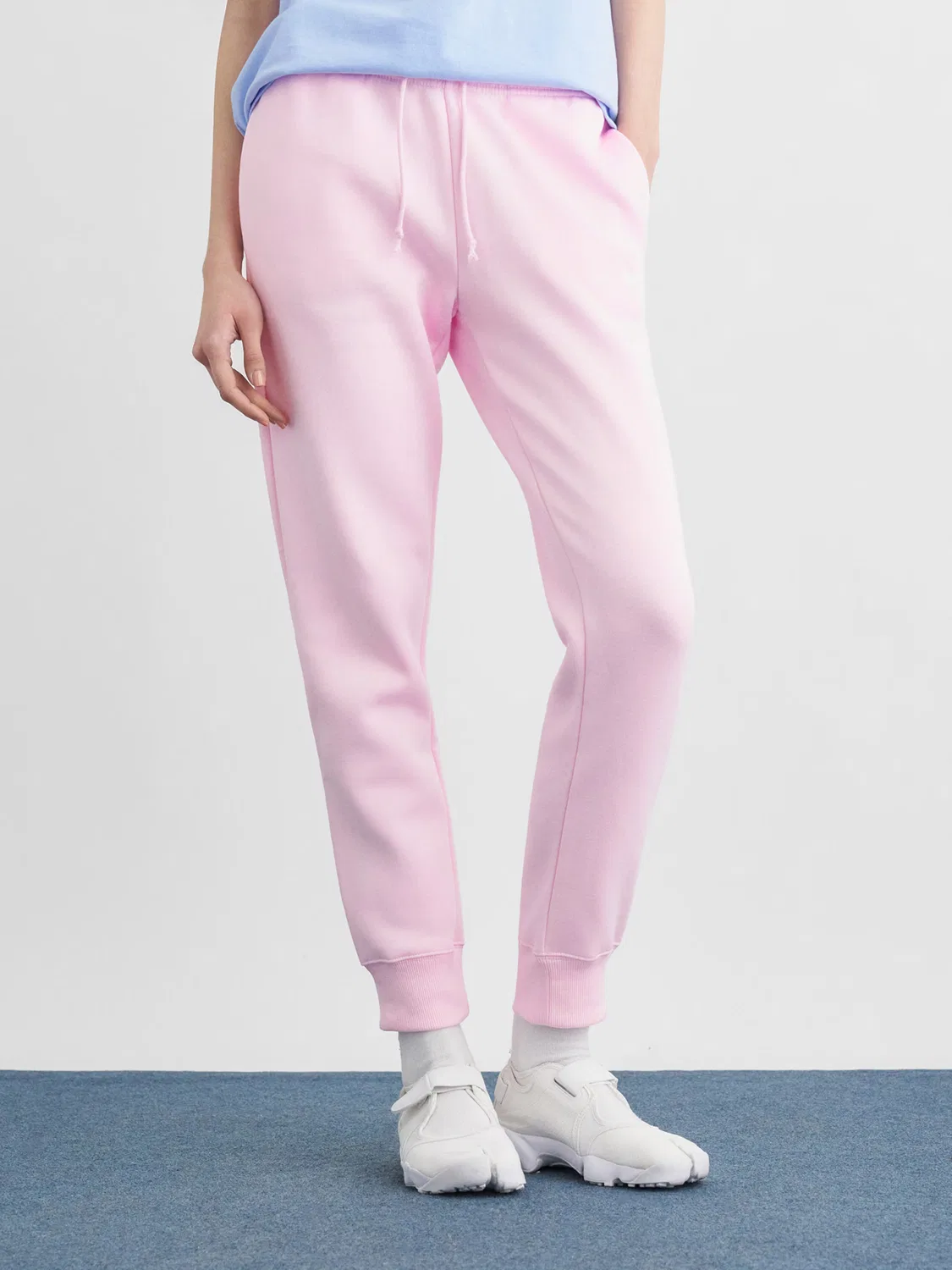 Зауженные брюки 'Феникс Флис' Nike Sportswear, Rose — фото 3