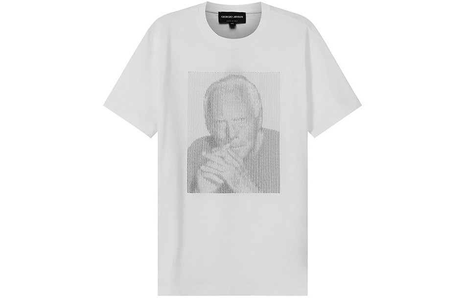 

GIORGIO ARMANI Футболка мужская Optical White, Белый, GIORGIO ARMANI Футболка мужская Optical White