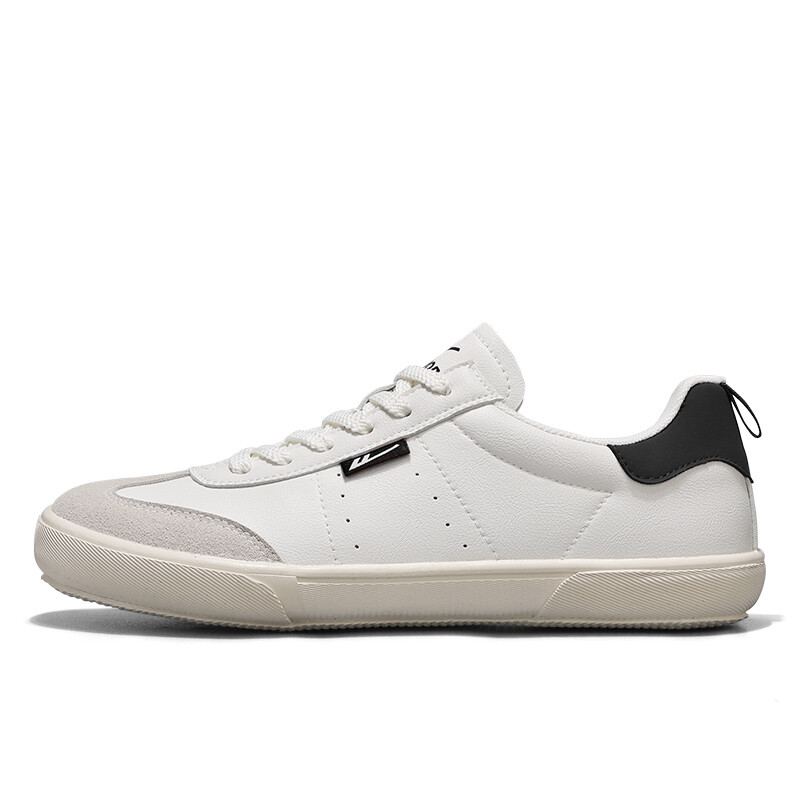 

Кроссовки WARRIOR Skateboarding Shoes Unisex Low-top Beige/gray/black, бежевый/серый/черный