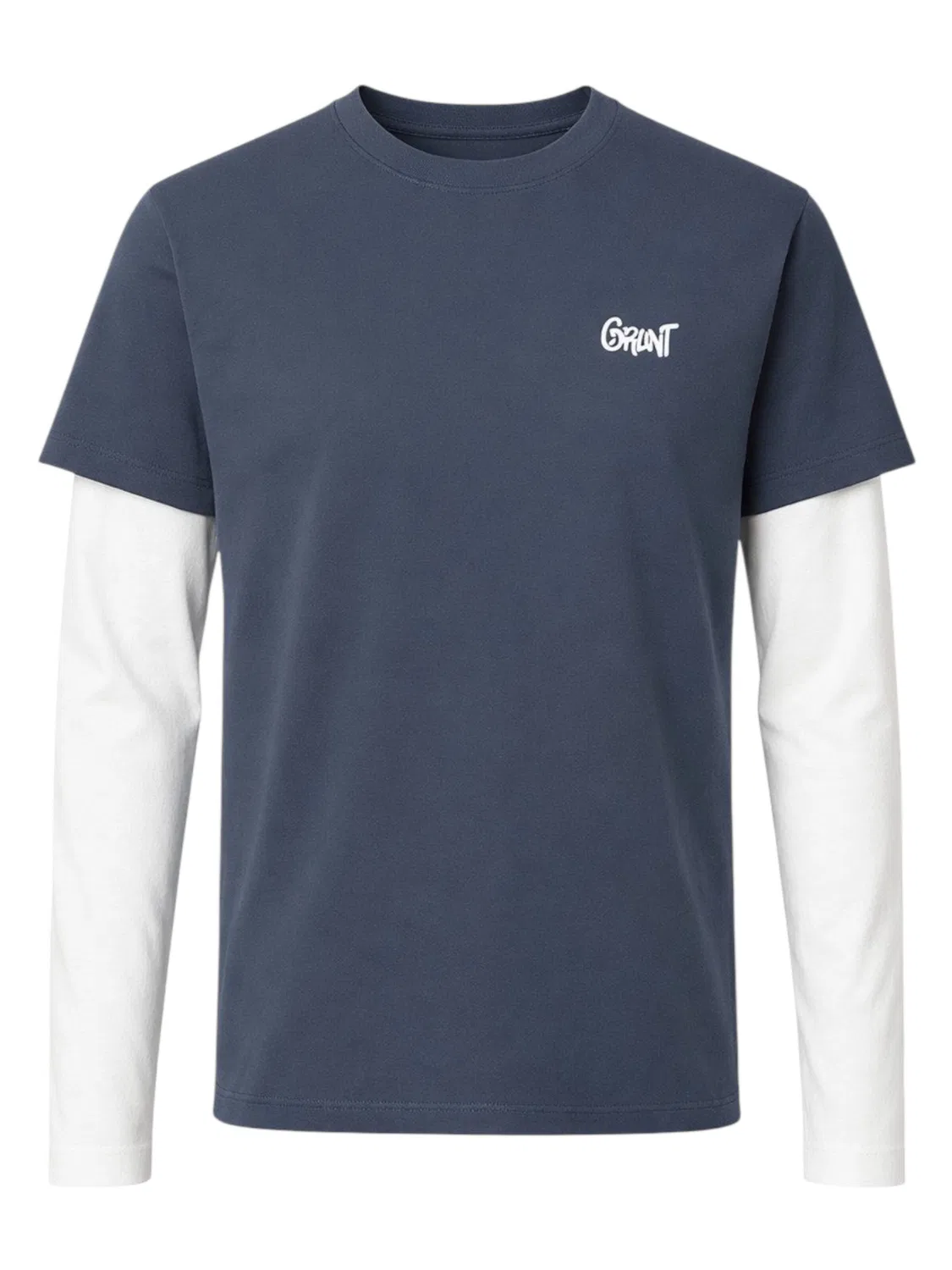Футболка 'GRUNT GRANTO LS TEE ist ein stylisches LangarmФутболка für Jungen' Grunt, Dark Grey