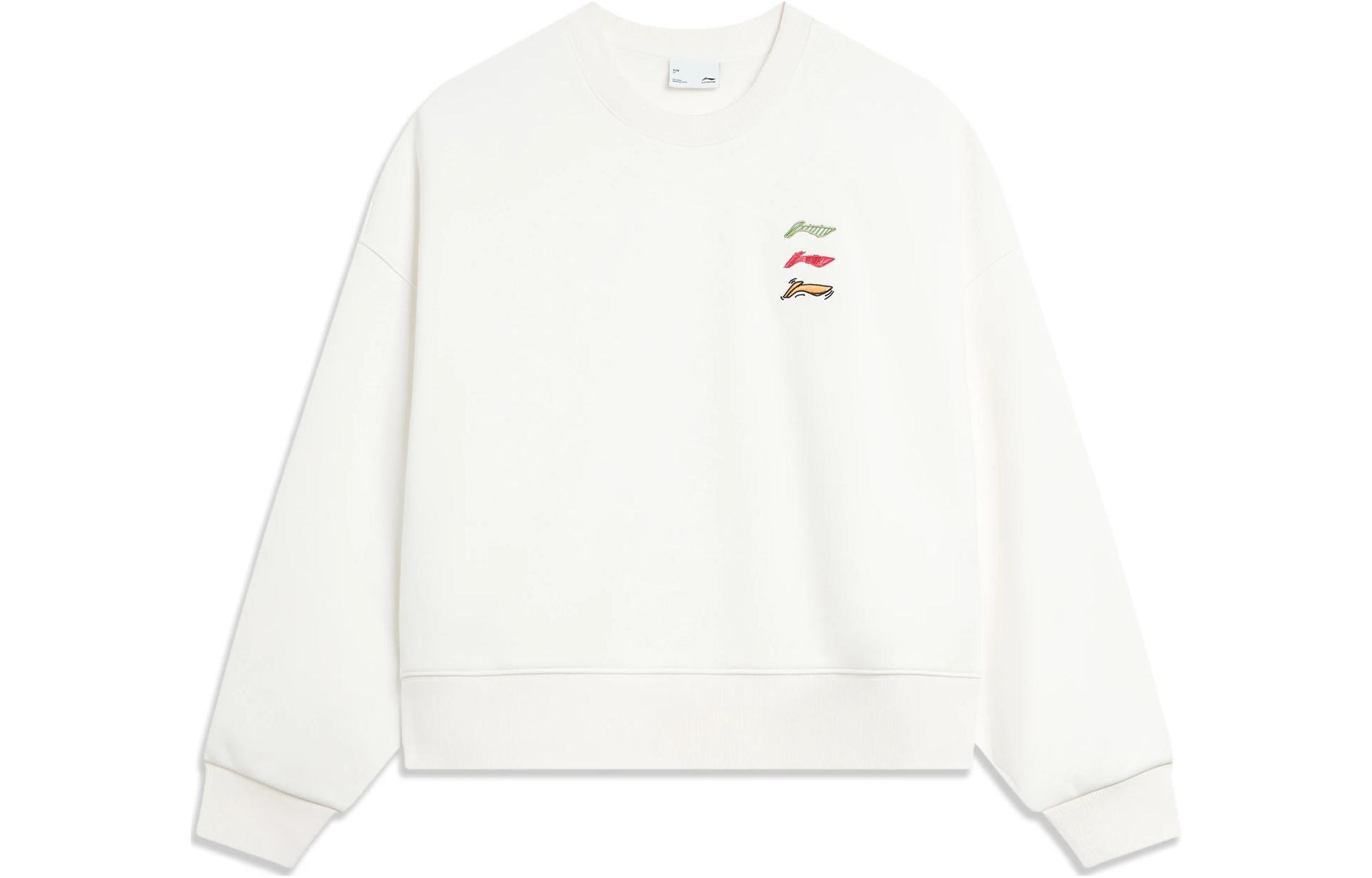 

Женская толстовка LiNing Sports Fashion Collection цвета слоновой кости