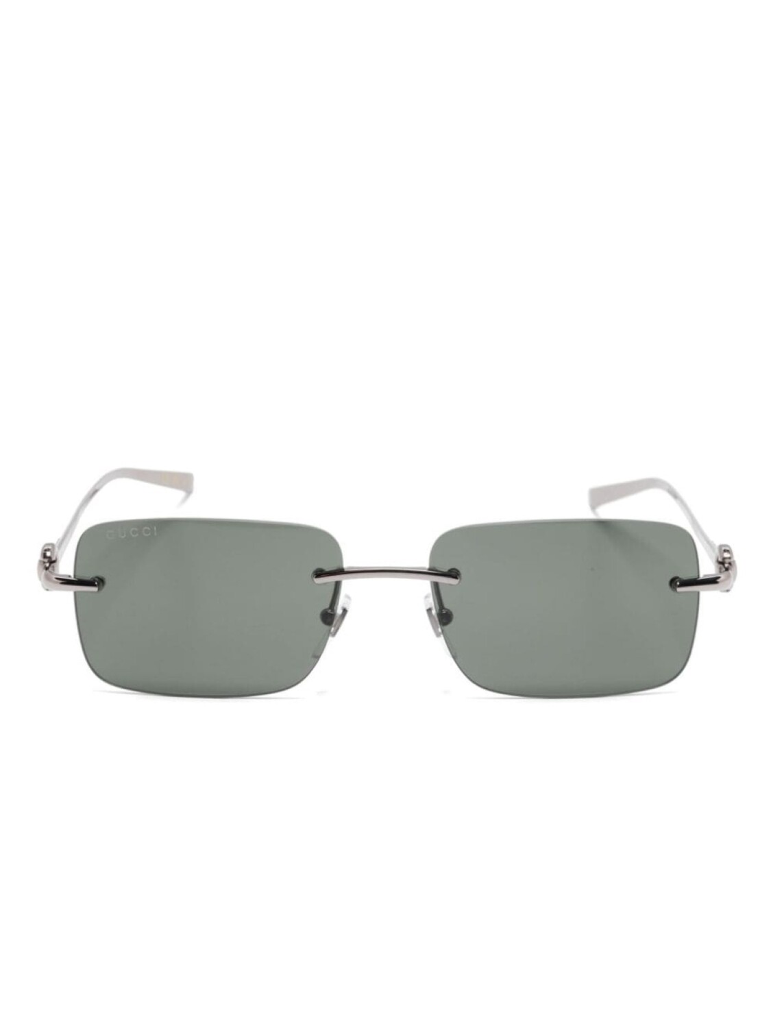 

Gucci Eyewear солнцезащитные очки GG1703S, серебристый