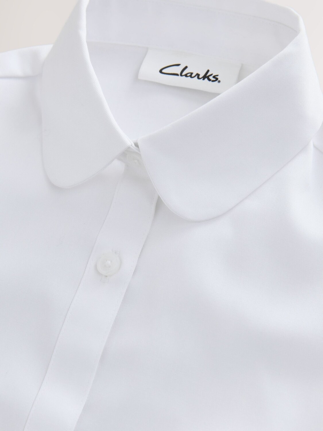 CLARKS Блузка в белом цвете — фото 4