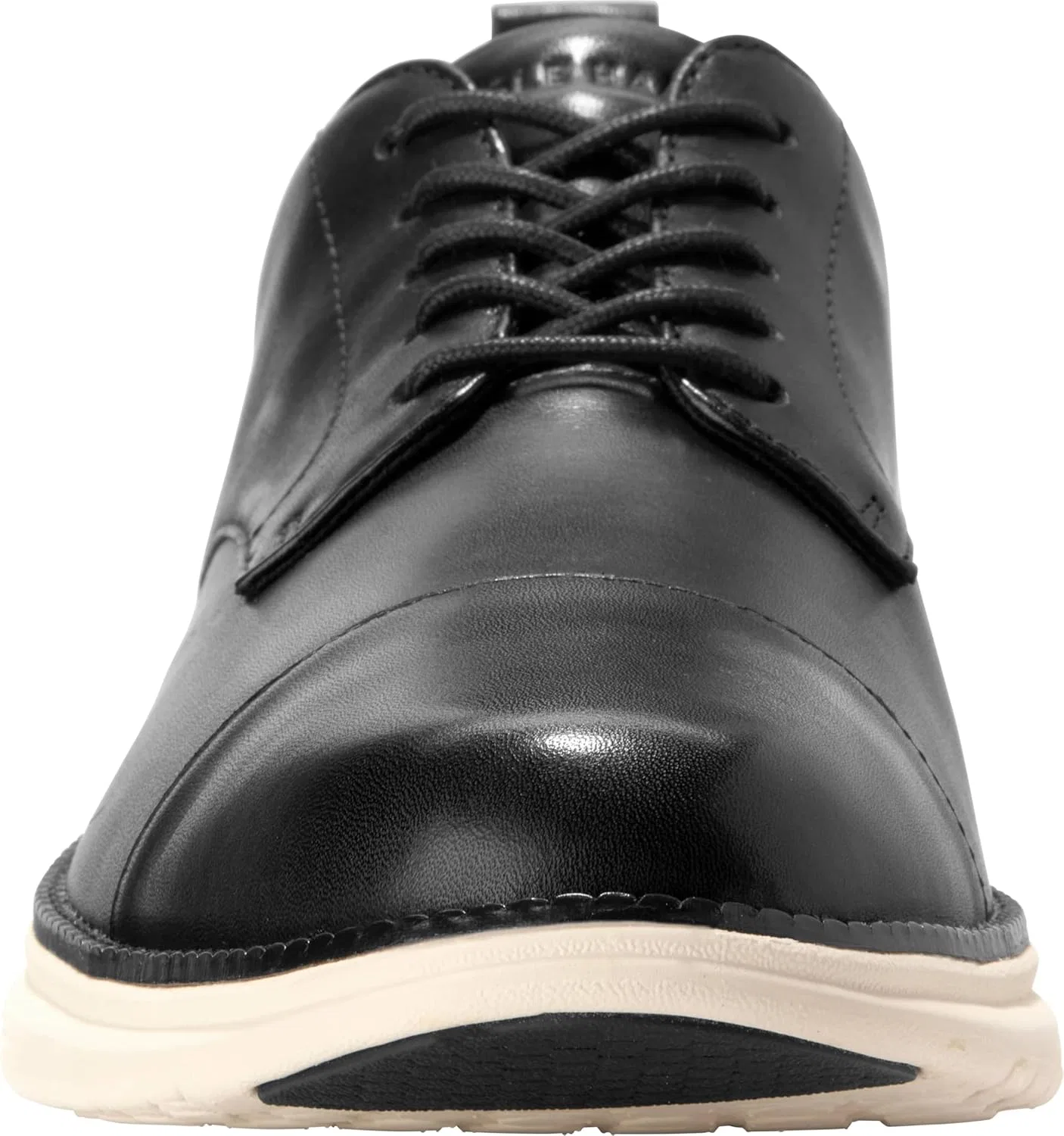 Мужские оксфорды Cole Haan Grand Hurrion, черный/слоновая кость — фото 2