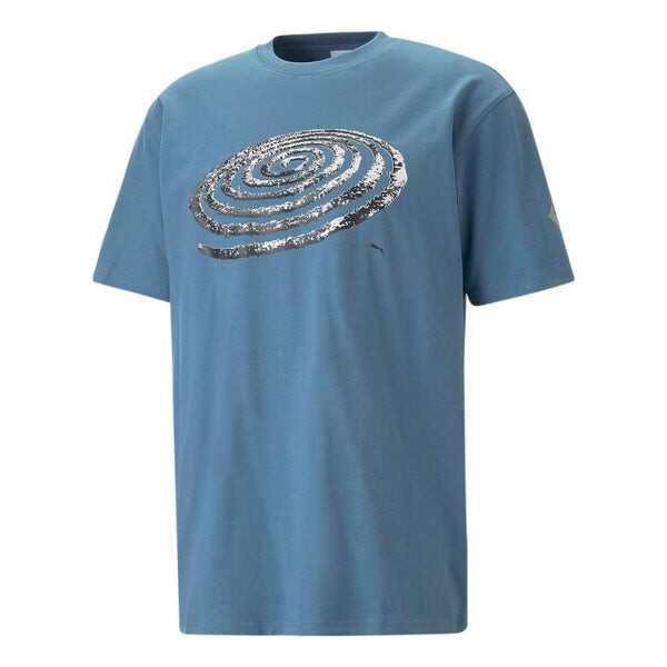 

Футболка x p.a.m. graphic t-shirt 'blue' Puma, синий