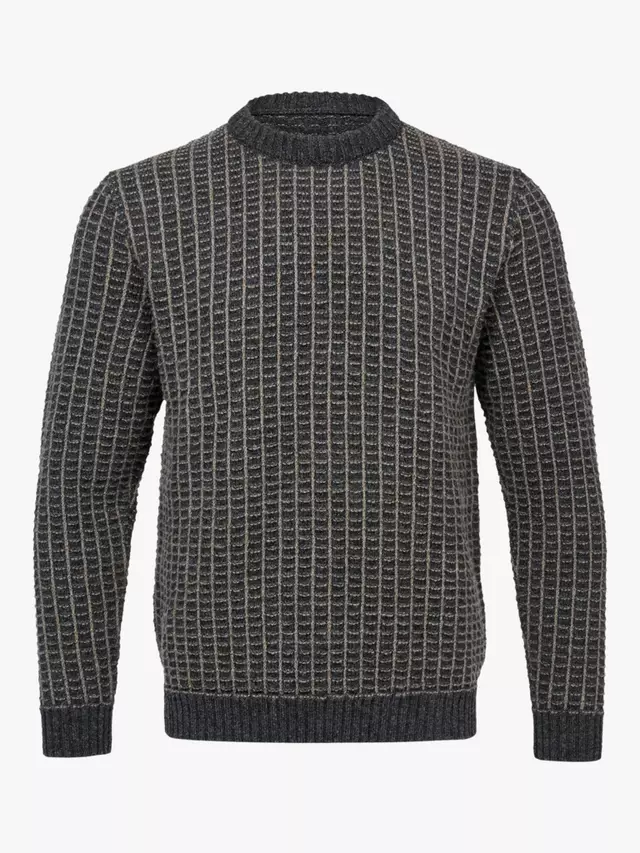 

Джемпер Celtic & Co. Wool Contrast Stitch, цвет charcoal