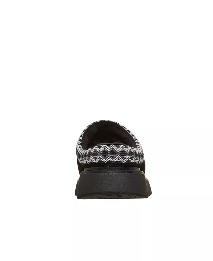 Женские тапочки BOBS Keepsakes Lite - уютные тапочки Cozy Cascade Comfort от Finish Line Skechers, черный — фото 4