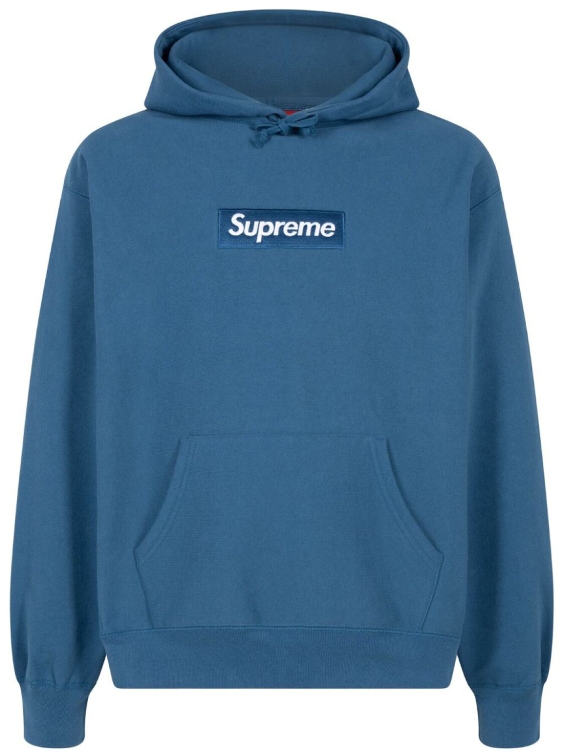

Supreme худи с логотипом, синий