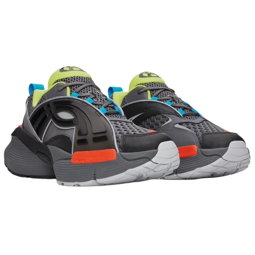 Under Armour Breathable Support Rebound Running Shoes Unisex Black Gray — фото 4