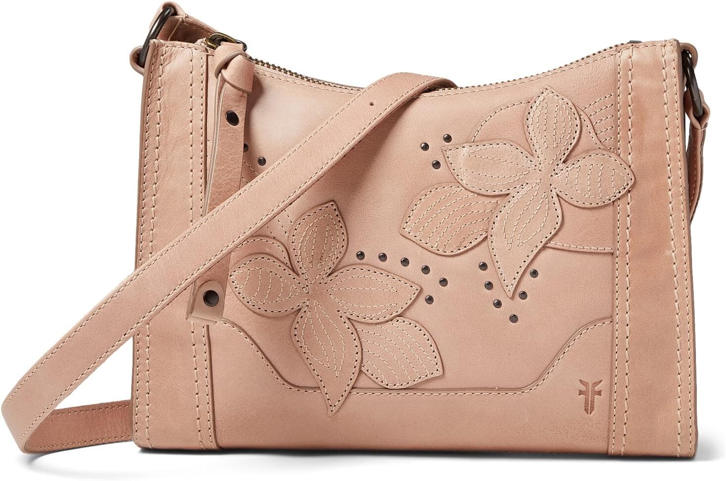 

Сумка кросс-боди Frye Melissa Studded Floral Crossbody, цвет Evening Rose