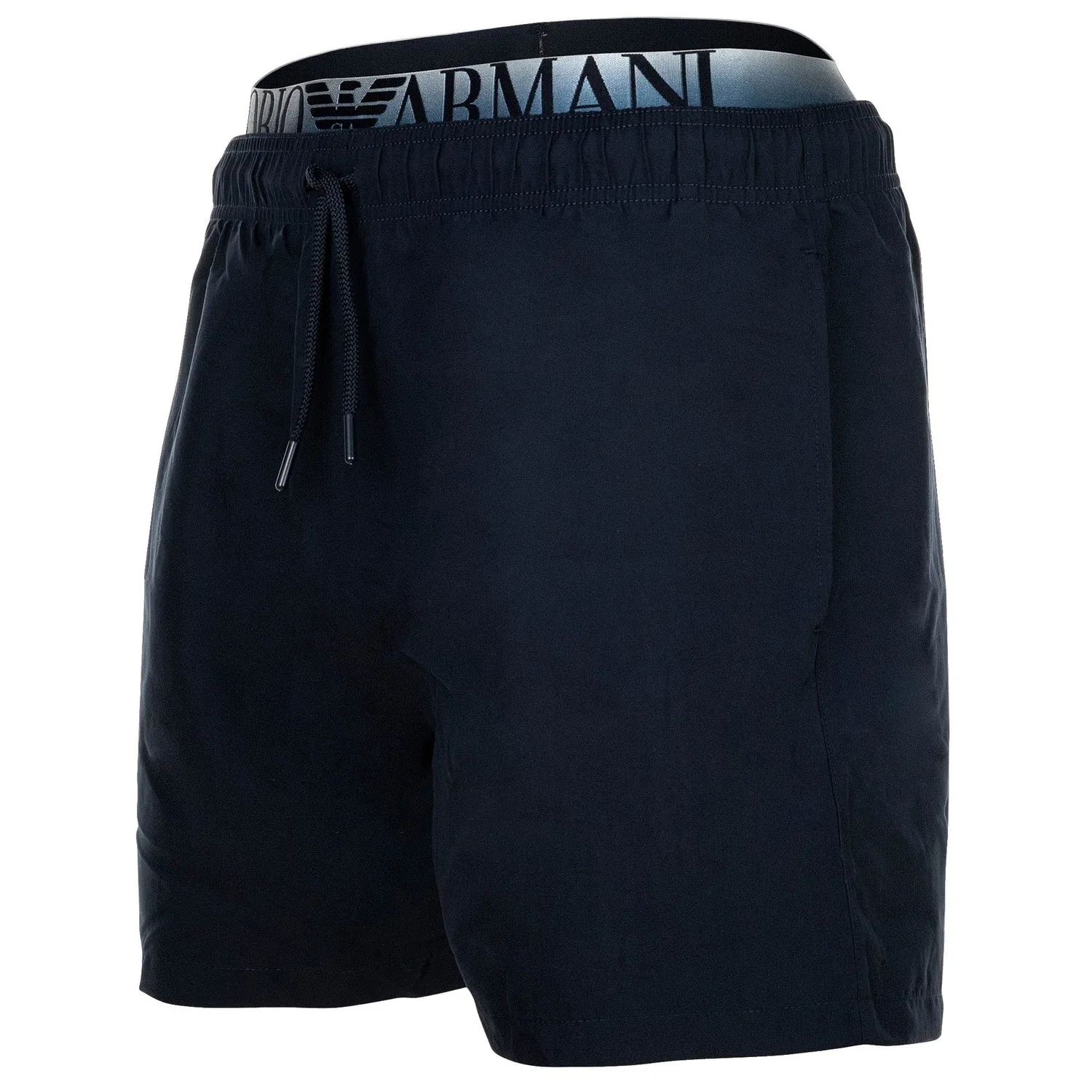 Плавки из быстросохнущего материала Emporio Armani, синие — фото 3