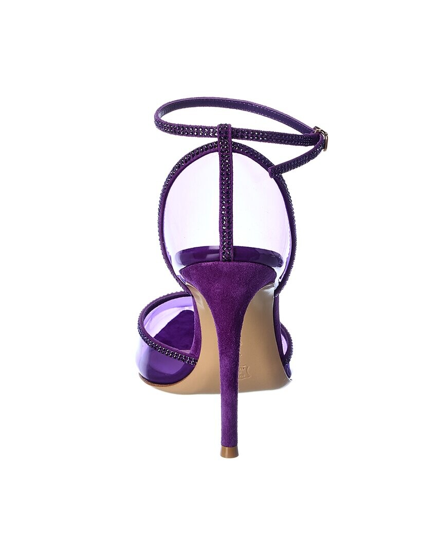 

Туфли Gianvito Rossi 105 с замшевой отделкой, фиолетовый