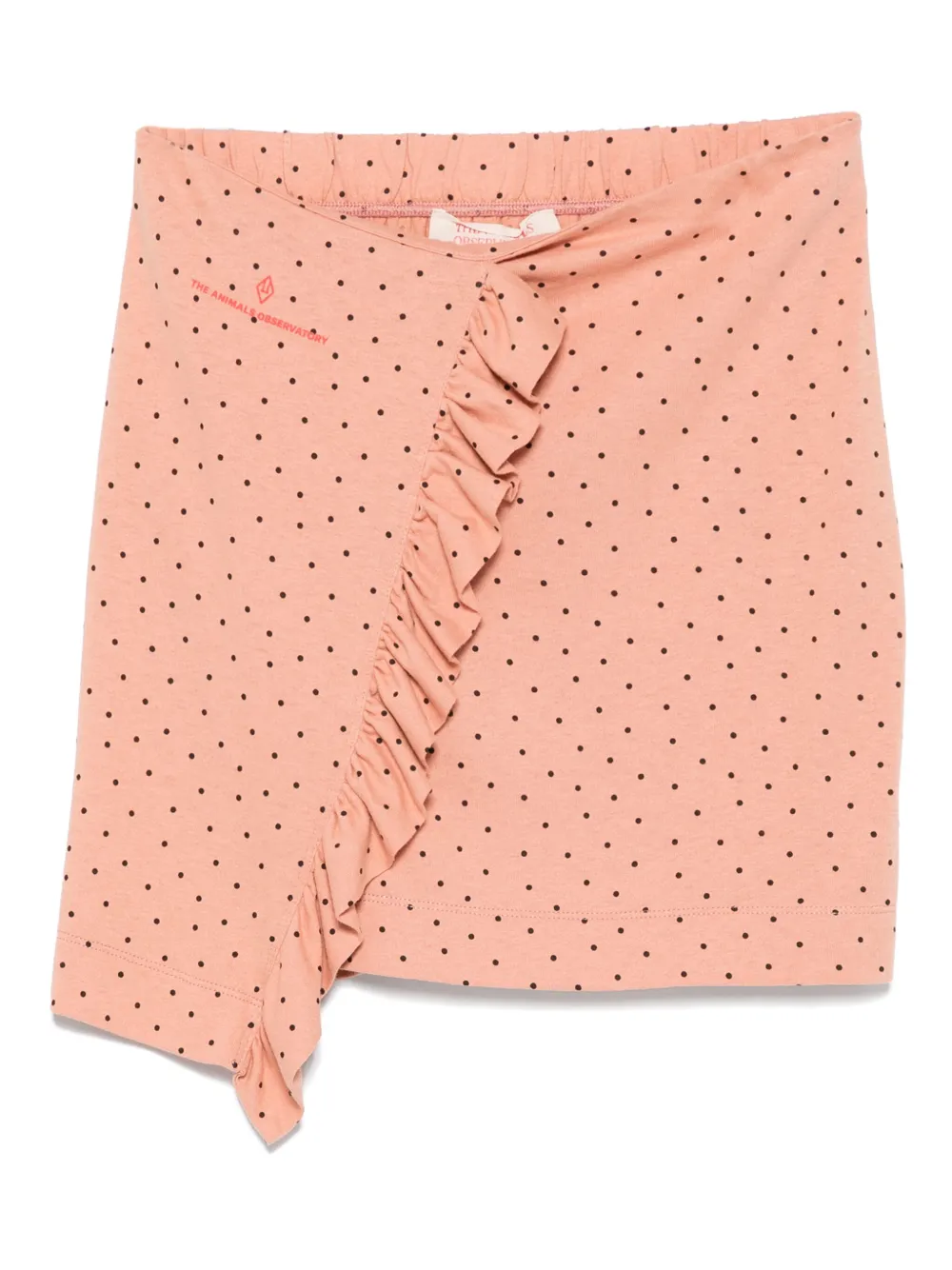 

Юбка в горох с оборками The Animals Observatory, розовый