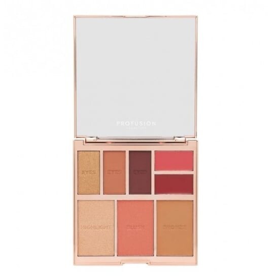 

Палитра для глаз, лица и губ Profusion, Full Face Radiance Palette
