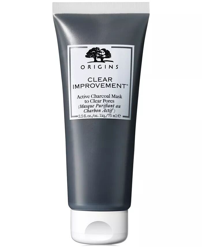 

Маска для лица с активным углем Clear Improvement для очистки пор Origins