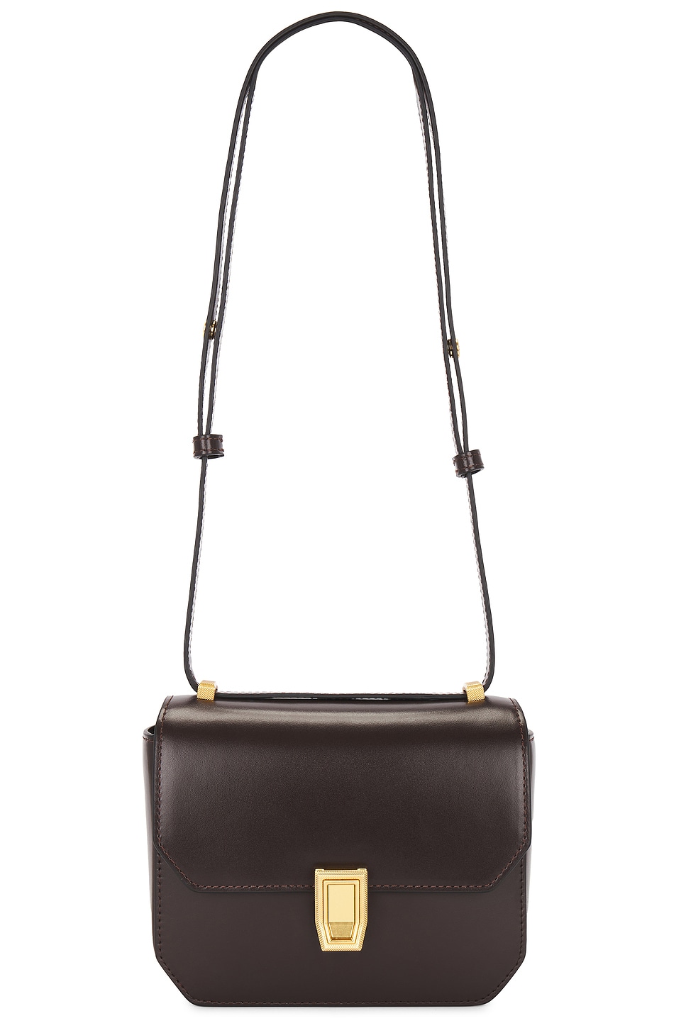 

Макс. маленькая сумка через плечо Rag & Bone, цвет dark espresso