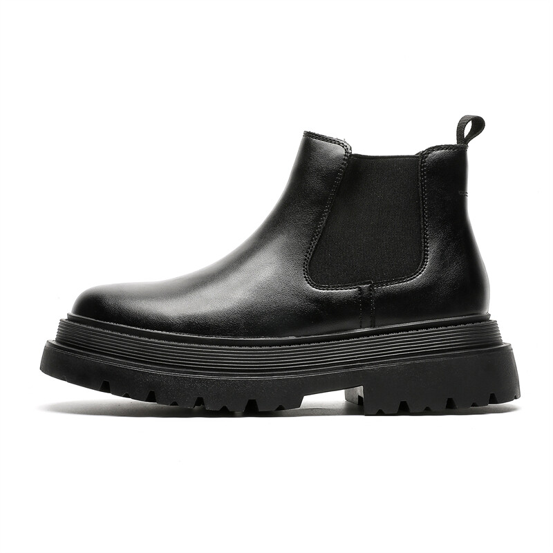 

Челси Ботинки Мужские Zuwudong, цвет Black Fleece-Lined