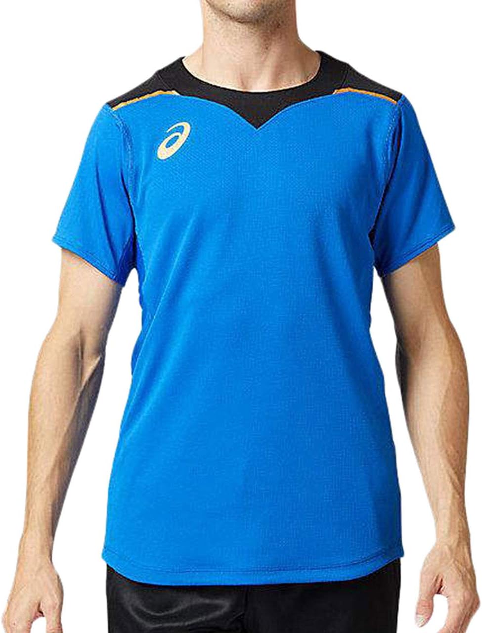 

Волейбольная футболка Asics 2051A113 для мужчин, с коротким рукавом, синий