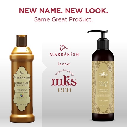Кондиционер для окрашенных волос MKS Eco Color Care с подсолнечником Earthly Body — фото 2