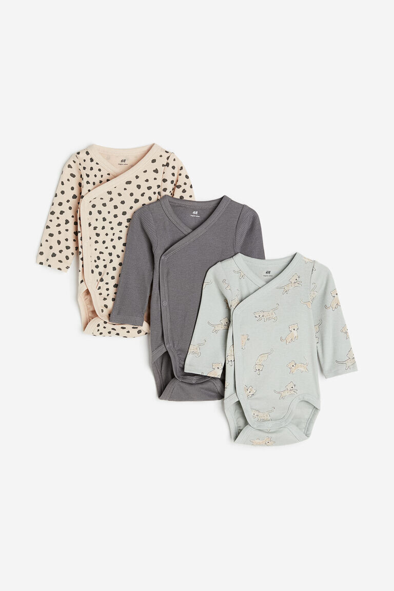 

Три пары боди H&M, зеленый
