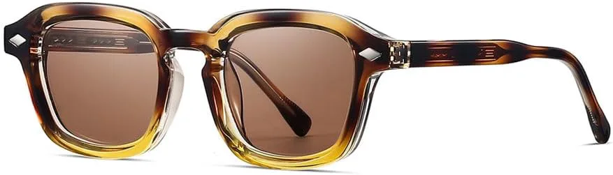 

Солнцезащитные очки UV400 - маленькая оправа в стиле панк с заклепками, для женщин и мужчин, для бега и занятий спортом на открытом воздухе generic, Leopard Tea