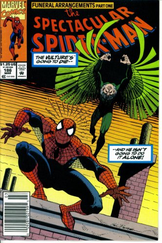 

The Spectacular Spider-Man #186 : Settling Scores (Funeral Arrangements - Marvel Comics) (Marvel Comics)