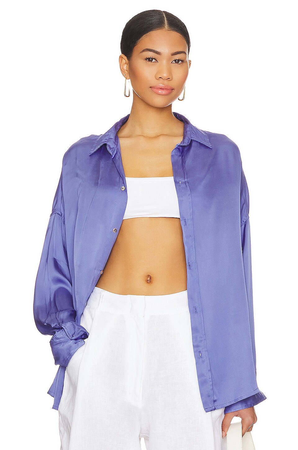 

Рубашка Indah Lakeshore Button Up, цвет Purple Rain