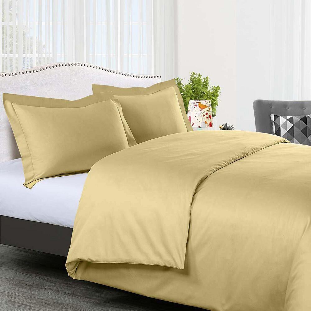 

Комплект пододеяльников из 100% хлопка плотностью 300 нитей Egyptian Linens, золотой