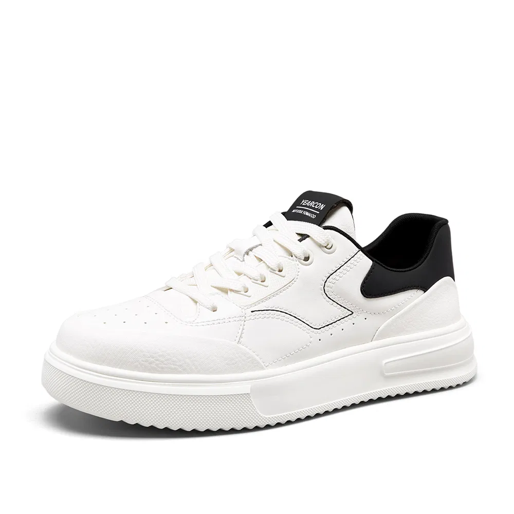 Кеды скейтборд YEARCON White/Black — фото 3