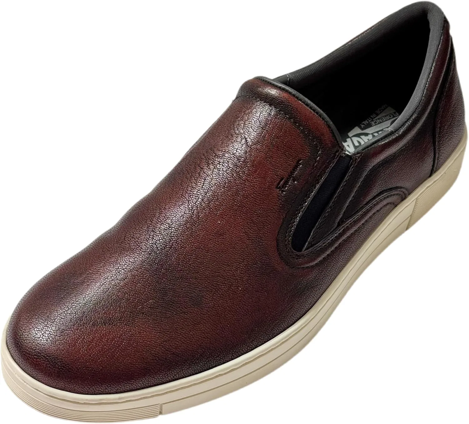 Мокасины из натуральной кожи, Salvatore Ferragamo, Коричневый