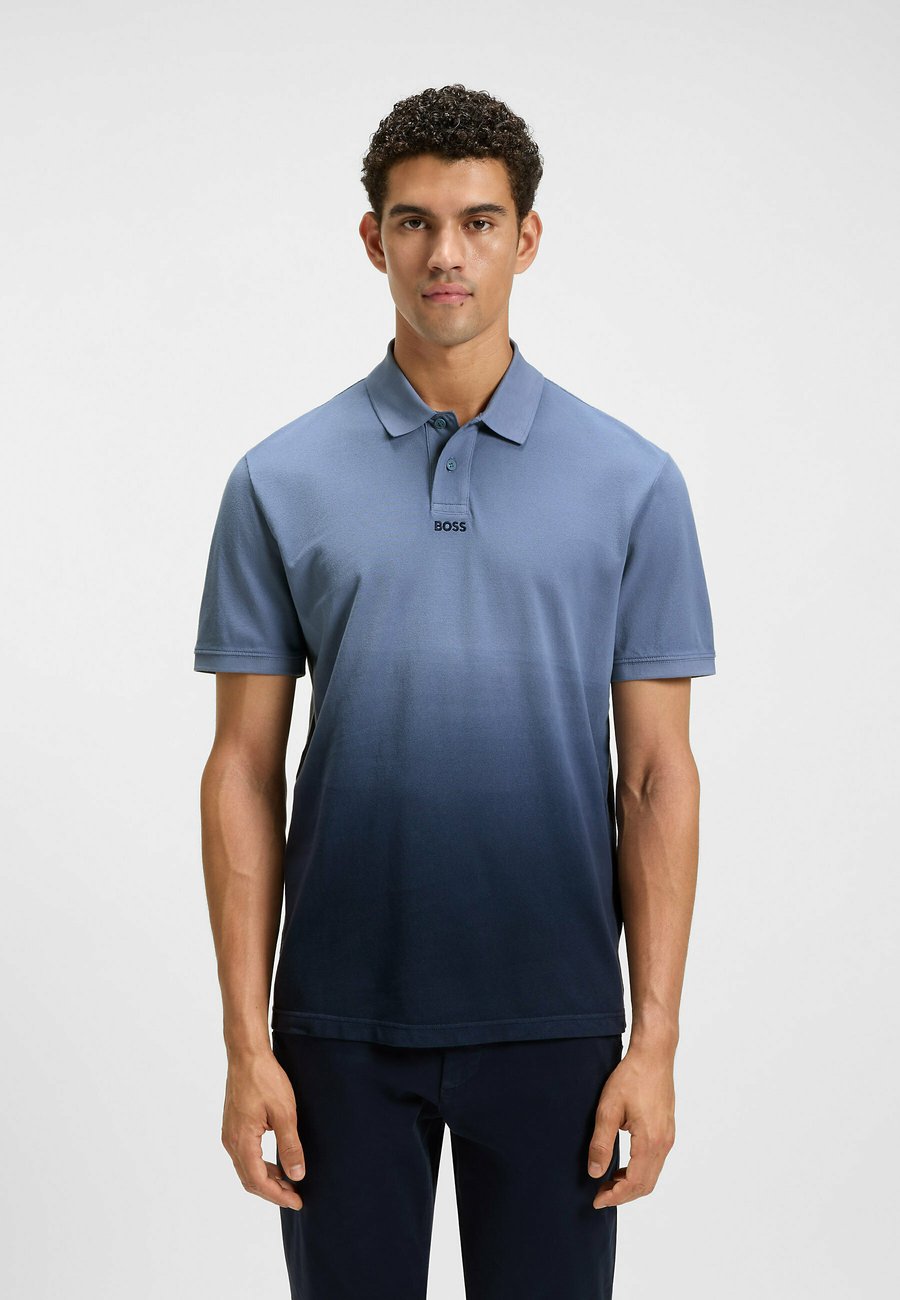 

Поло BOSS GRADIENT, Open Blue Four/Dark Blue, Синий, Поло BOSS GRADIENT, Open Blue Four/Dark Blue