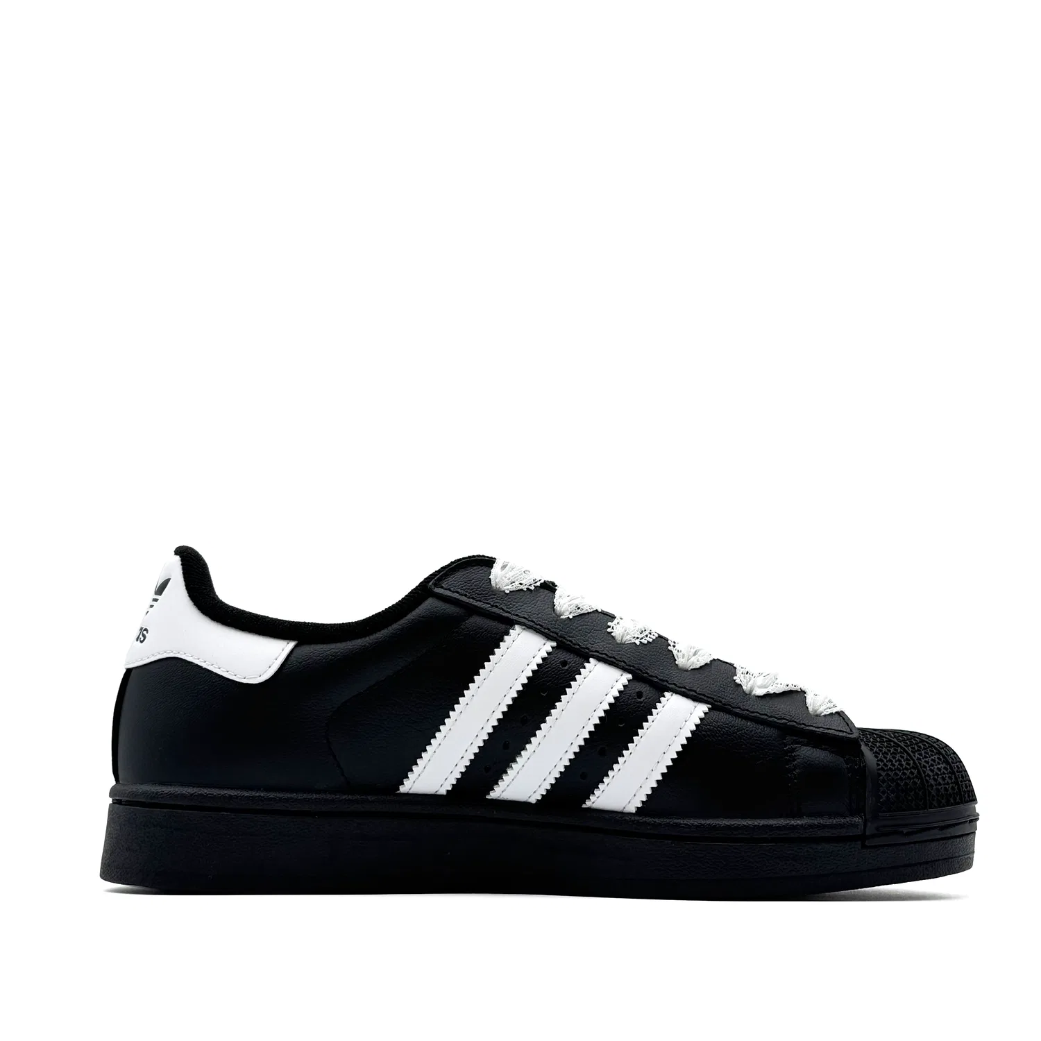 Кроссовки для скейтбординга Superstar 2 Kids' Grade School Adidas Originals, Black — фото 3