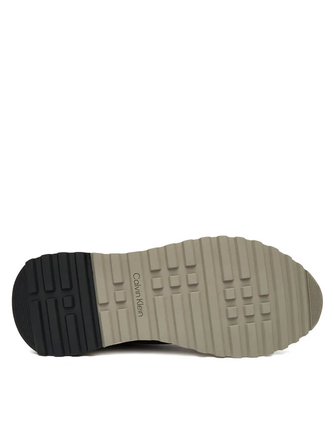Calvin Klein Низкие кроссовки на шнуровке Repreve Mix HM0HM01714, зеленые — фото 4