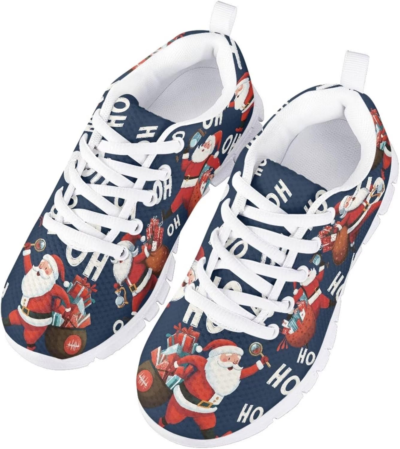 

Кроссовки для малышей мальчиков и девочек, новогодние повседневные домашние тапочки, мультяшный модный дизайн Generic