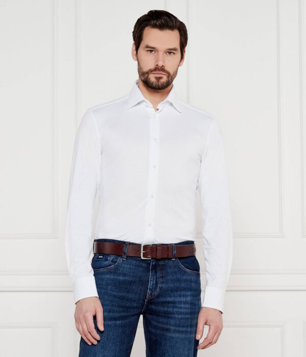 

Рубашка p-hank-kent-c1-222 Slim fit Boss, белый