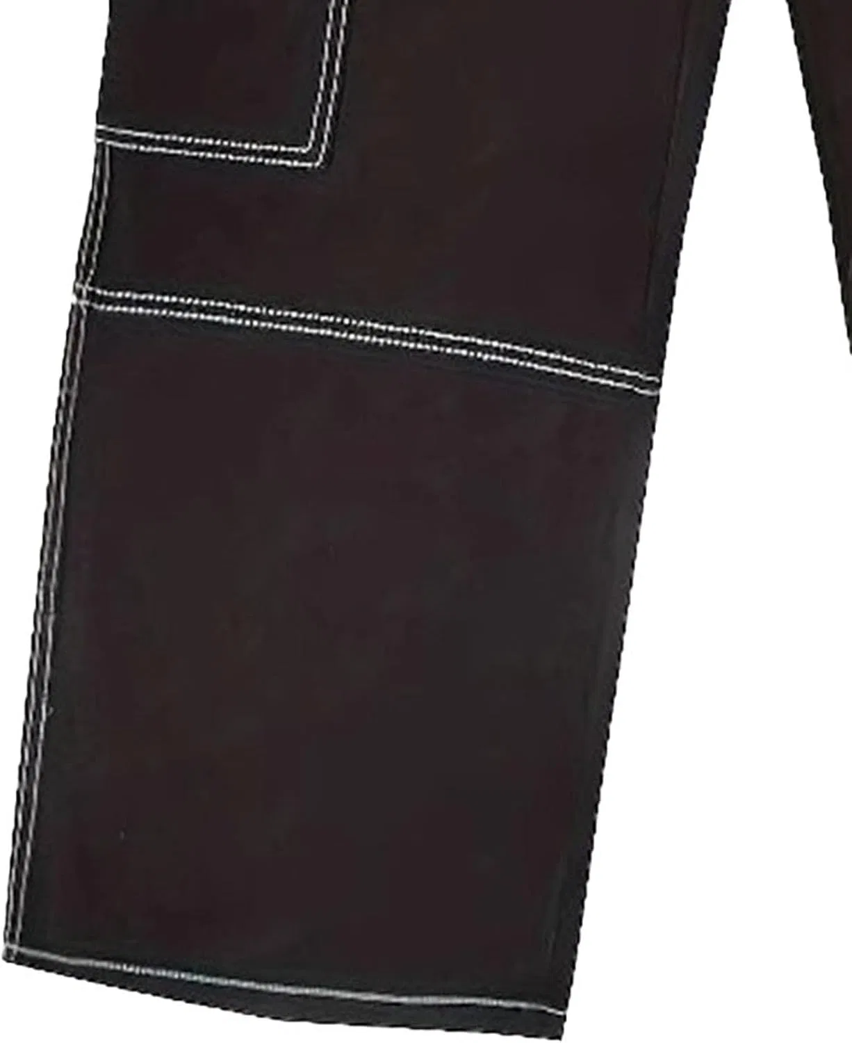 Джинсы свободные, Baggy Cargo, Black — фото 2