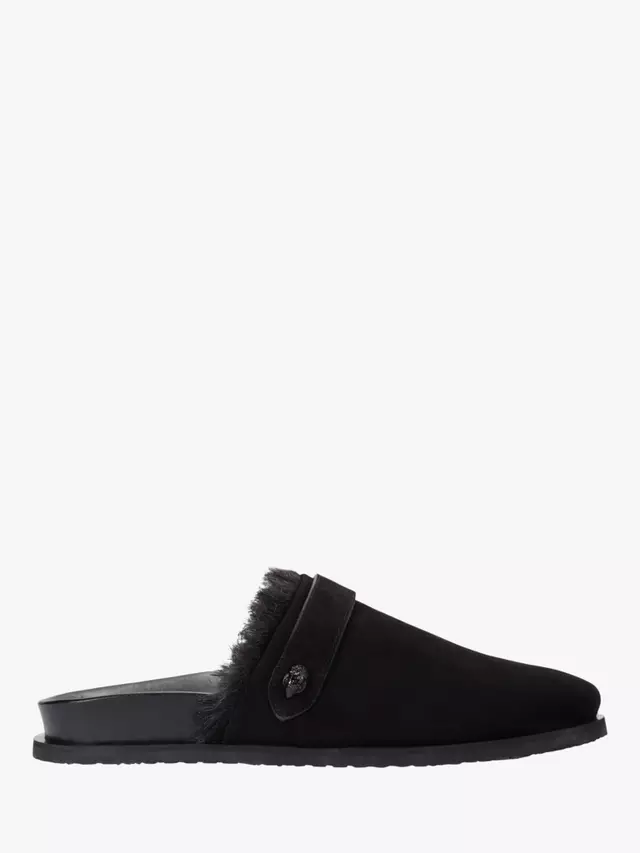 

Тапочки Kurt Geiger London Hatton Suede Mule, черный