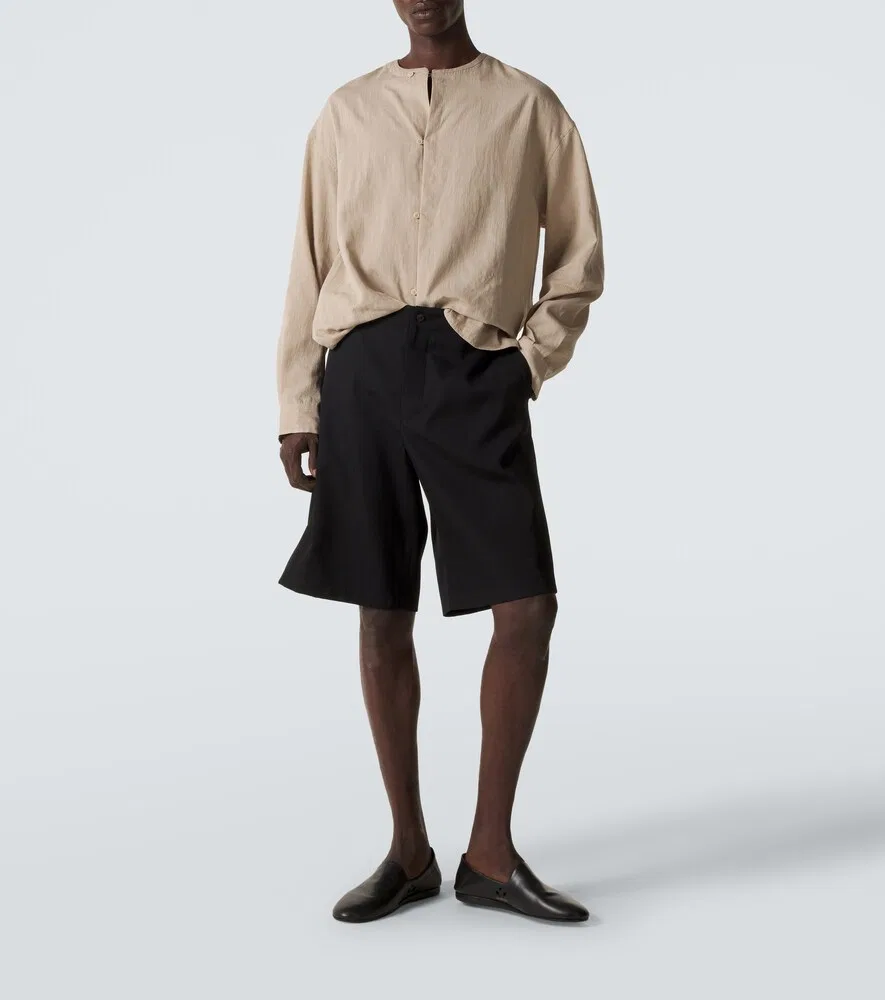 Кожаные туфли без шнурков Jacquemus, черный — фото 2