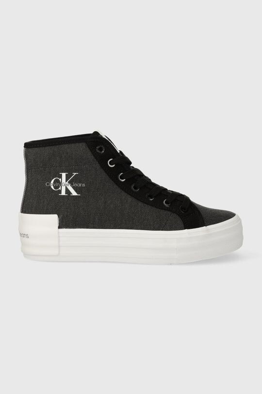 

Кроссовки BOLD VULC FLATF MID CS ML BTW Calvin Klein Jeans, черный