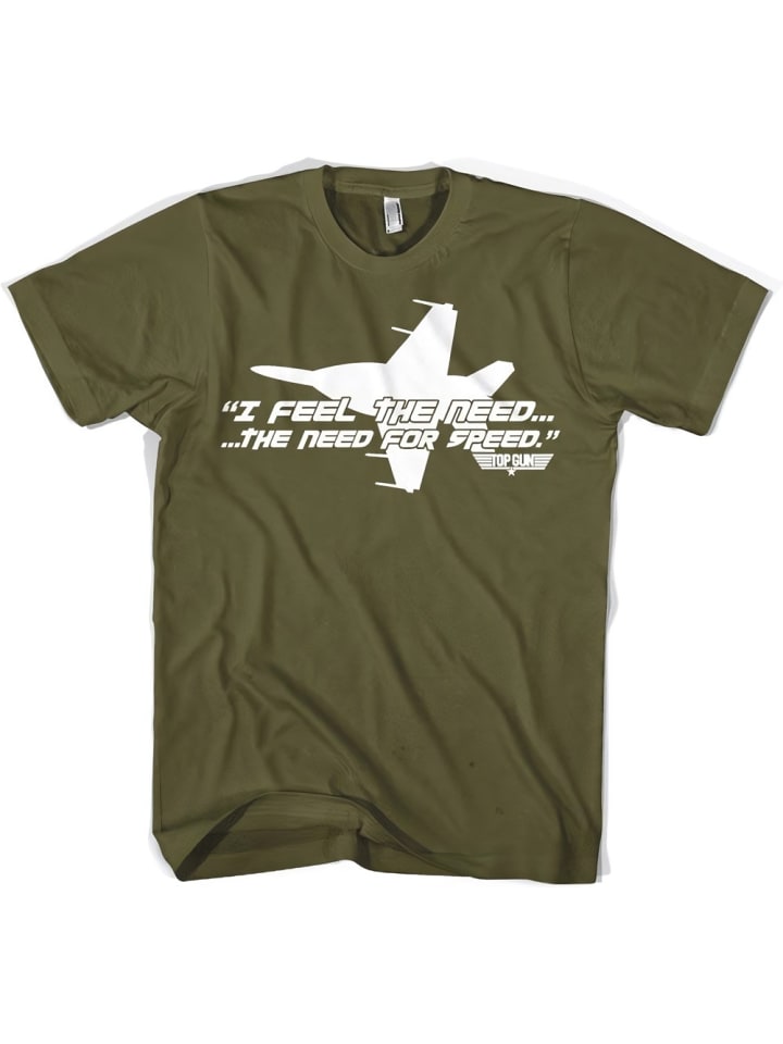

Футболка TOP GUN, зеленый