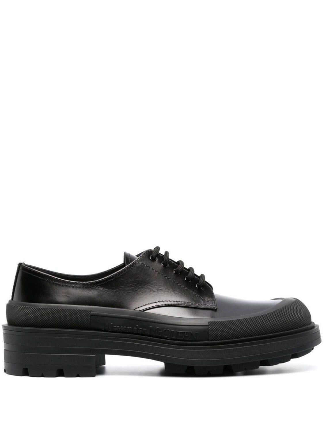 

Alexander McQueen туфли дерби на шнуровке, черный