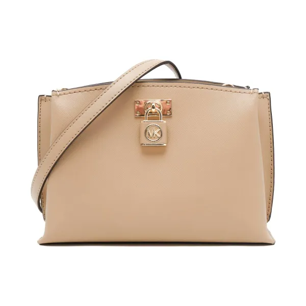 

Кожаная сумка-мессенджер Michael Kors, коричневый